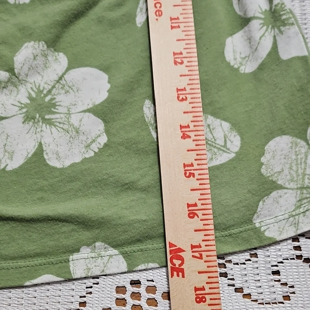 Maurices Olive Green Smocked Babydoll Top - Picture 4 of 9